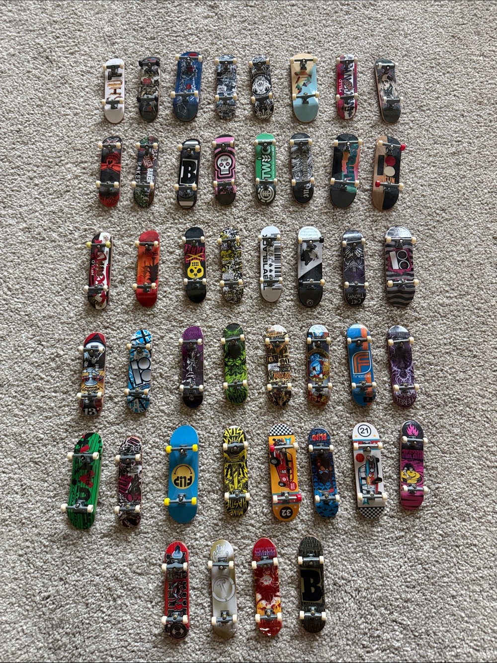 Assorted Tech Decks, Parts, Tools, Ramps, Obstacles & Homies